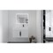 Castello Usa Amazon 30-inch White Right Vanity Set with White Top and Black Handles CB-MC-30W-BL-2056R-WH - alternate 7